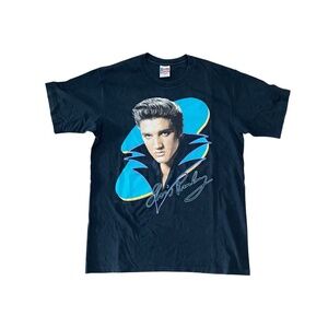 Vintage Early 90s Elvis Presley Single Stitch Graphic T-Shirt XL USA Made